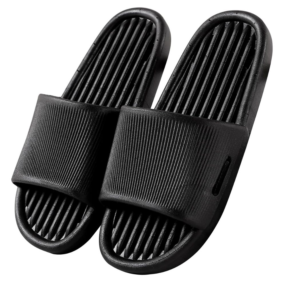 SINNO Quick-Dry Shower Slide in Black