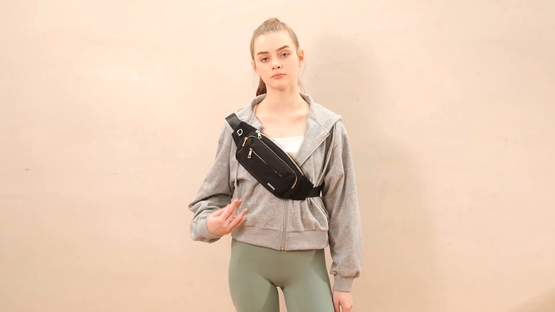 How to pack a belt bag for a flight